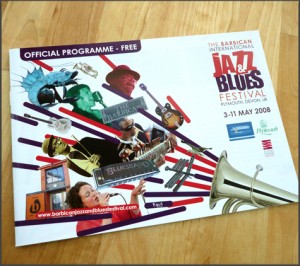 Barbican International Jazz and Blues Festival Brochure