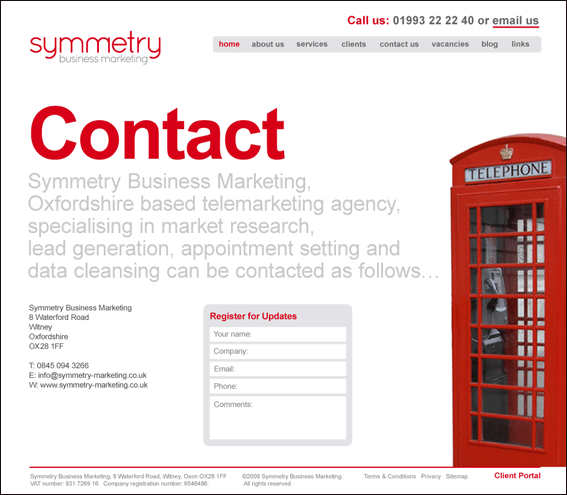 contact2 Symmetry Business Marketing Contact