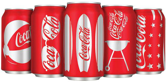 Coca-Cola Summer Can Designs