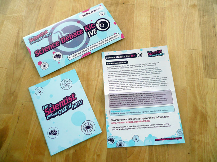 I'm A Scientist - Debate Wallet Design