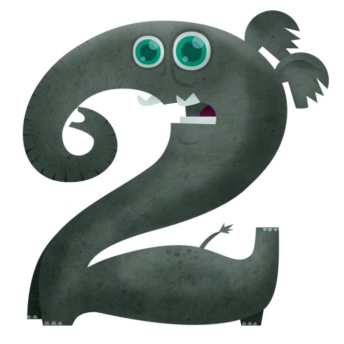 Character design number