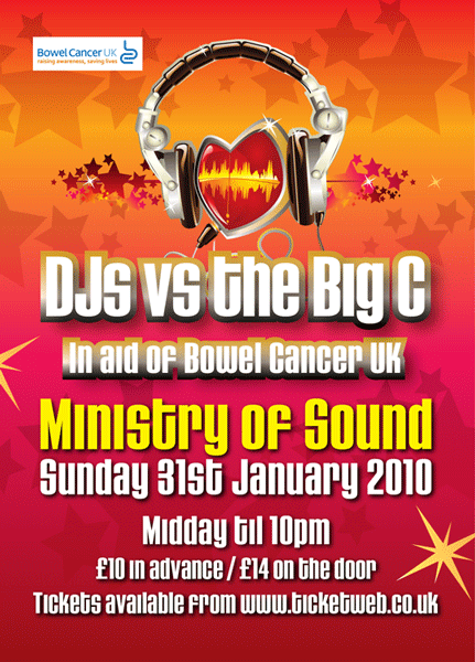 Dj's-Vs-Big-C-A6-Flyer Club Flyer Design