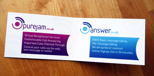 Jam Business Card Designs