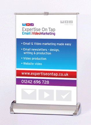 Expertise On Tap - Popup Banner Design