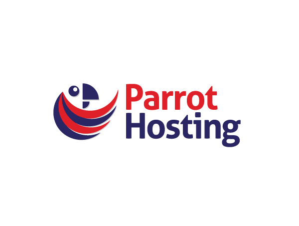 Parrot Hosting Logo Design 