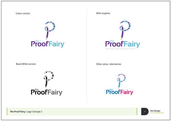 Logo Design Process – The Proof Fairy