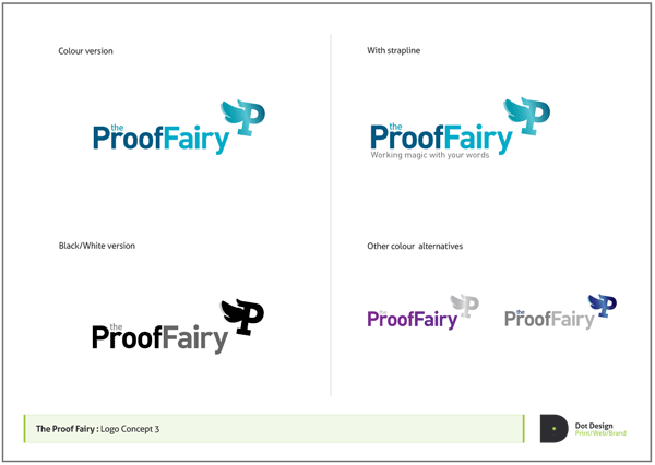 Logo Design Process – The Proof Fairy