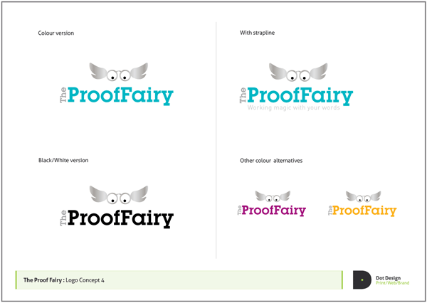 Logo Design Process – The Proof Fairy