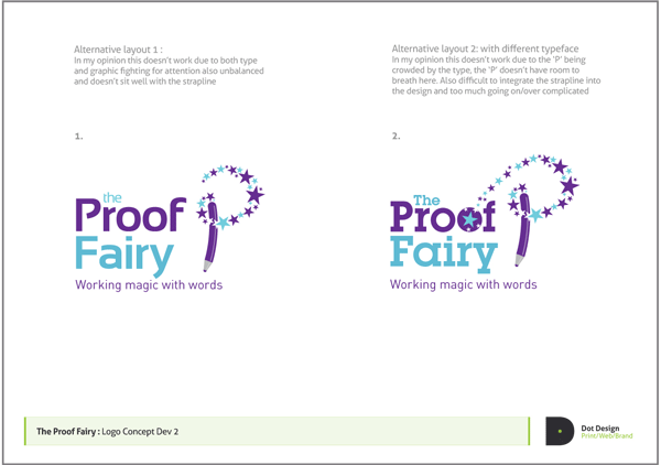 Logo Design Process – The Proof Fairy