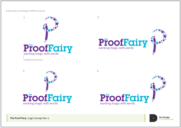 Logo Design Process – The Proof Fairy