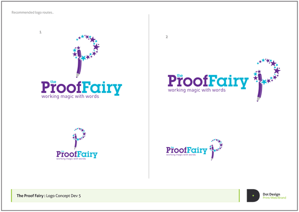 Logo Design Process – The Proof Fairy