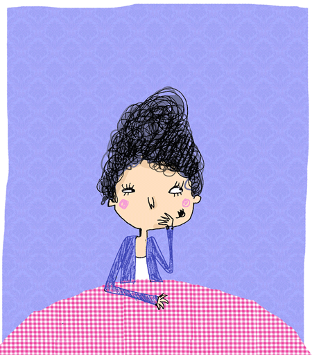 Character illustration - Clare Elsom
