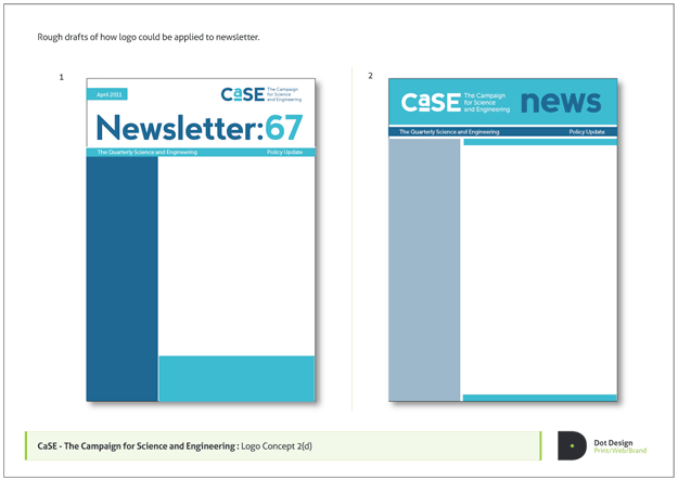 Campaign for Science and Engineering Branding Designer