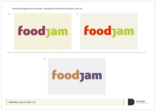 FoodJam Brand Identity Design