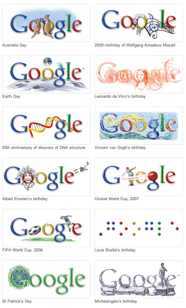 googles logo designs