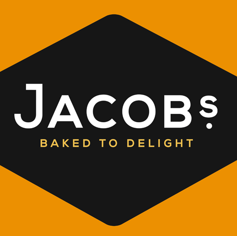 Jacob's biscuits logo design and packaging update