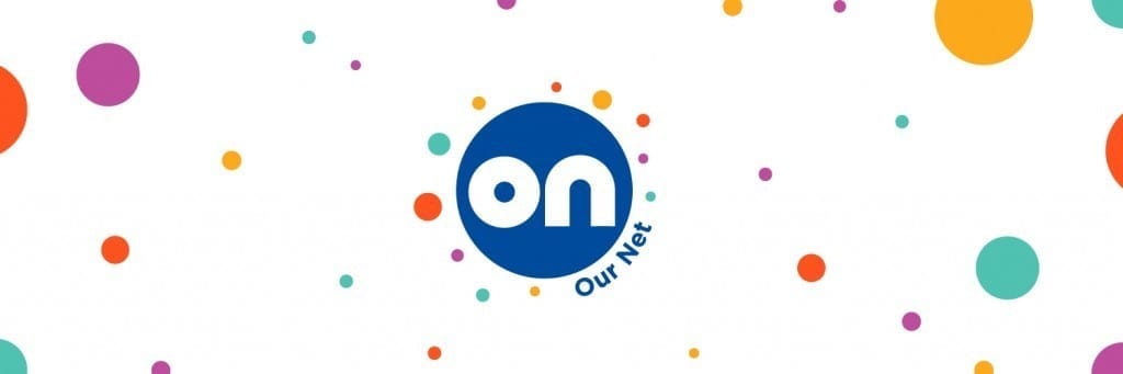 ournet logo design