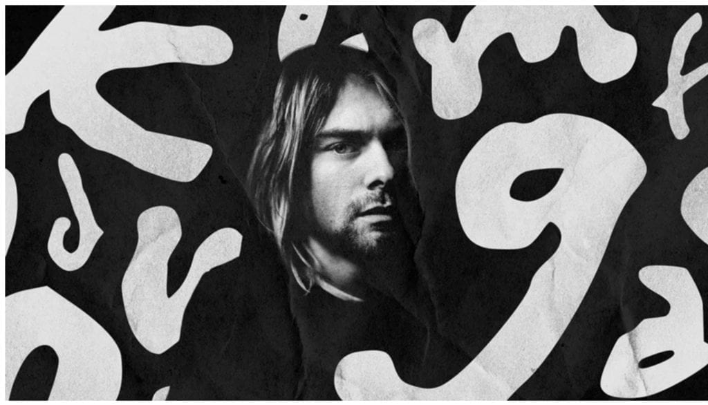 Kurt cobain typeface - handwriting of music legends